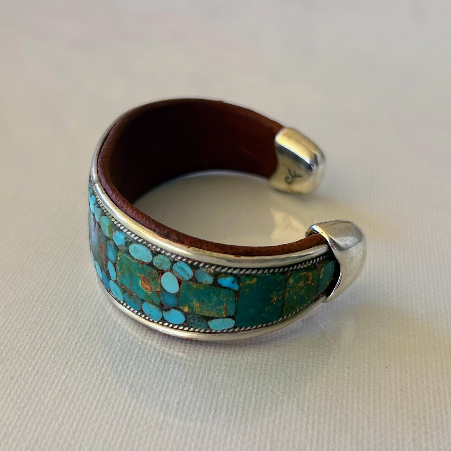 Turquoise Inlay Cuff