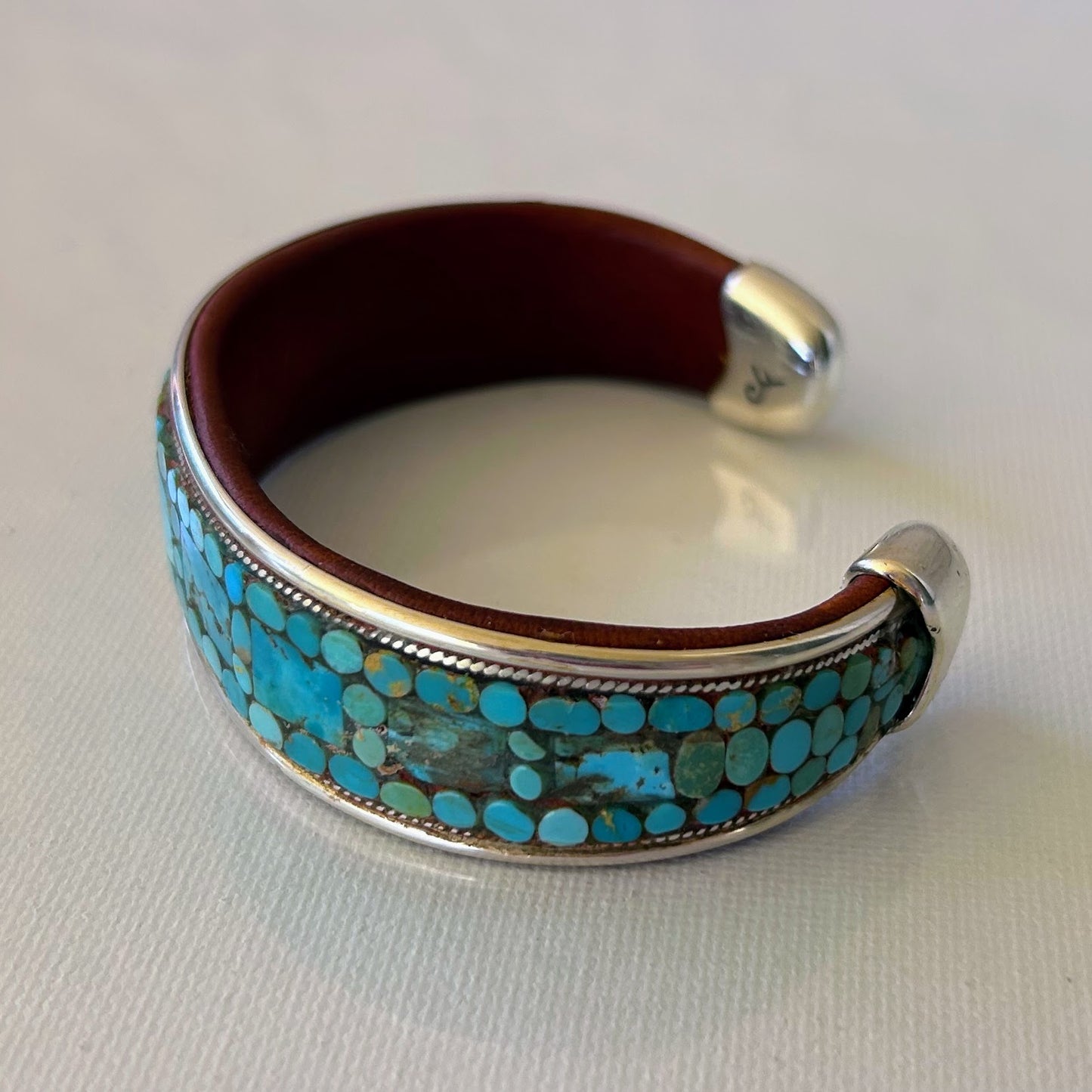 Turquoise Inlay Cuff
