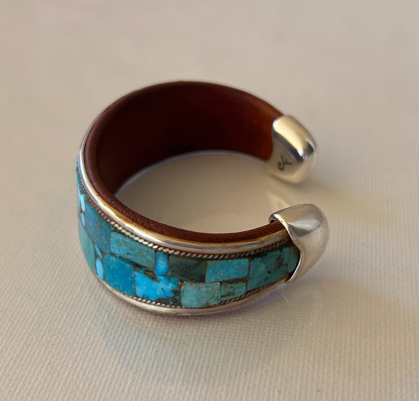 Turquoise Inlay Cuff