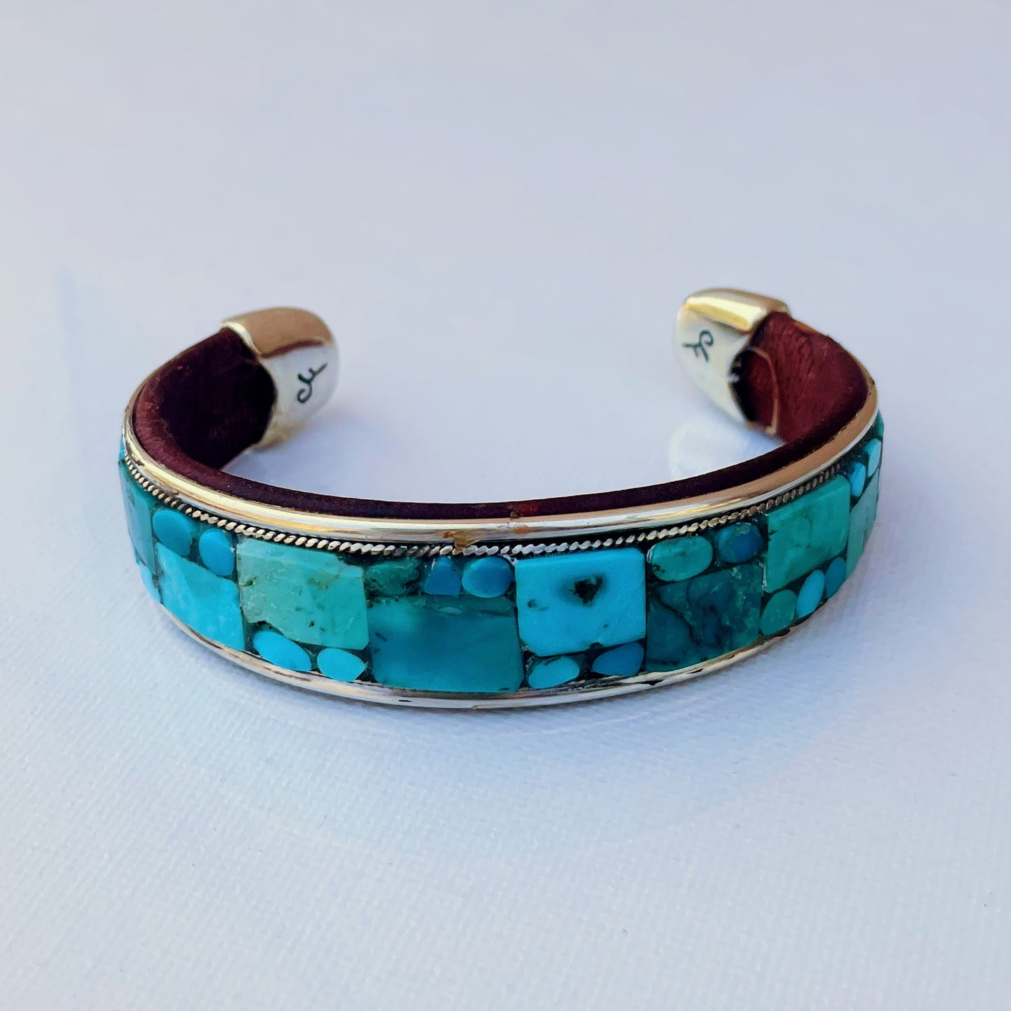 Turquoise Inlay Cuff
