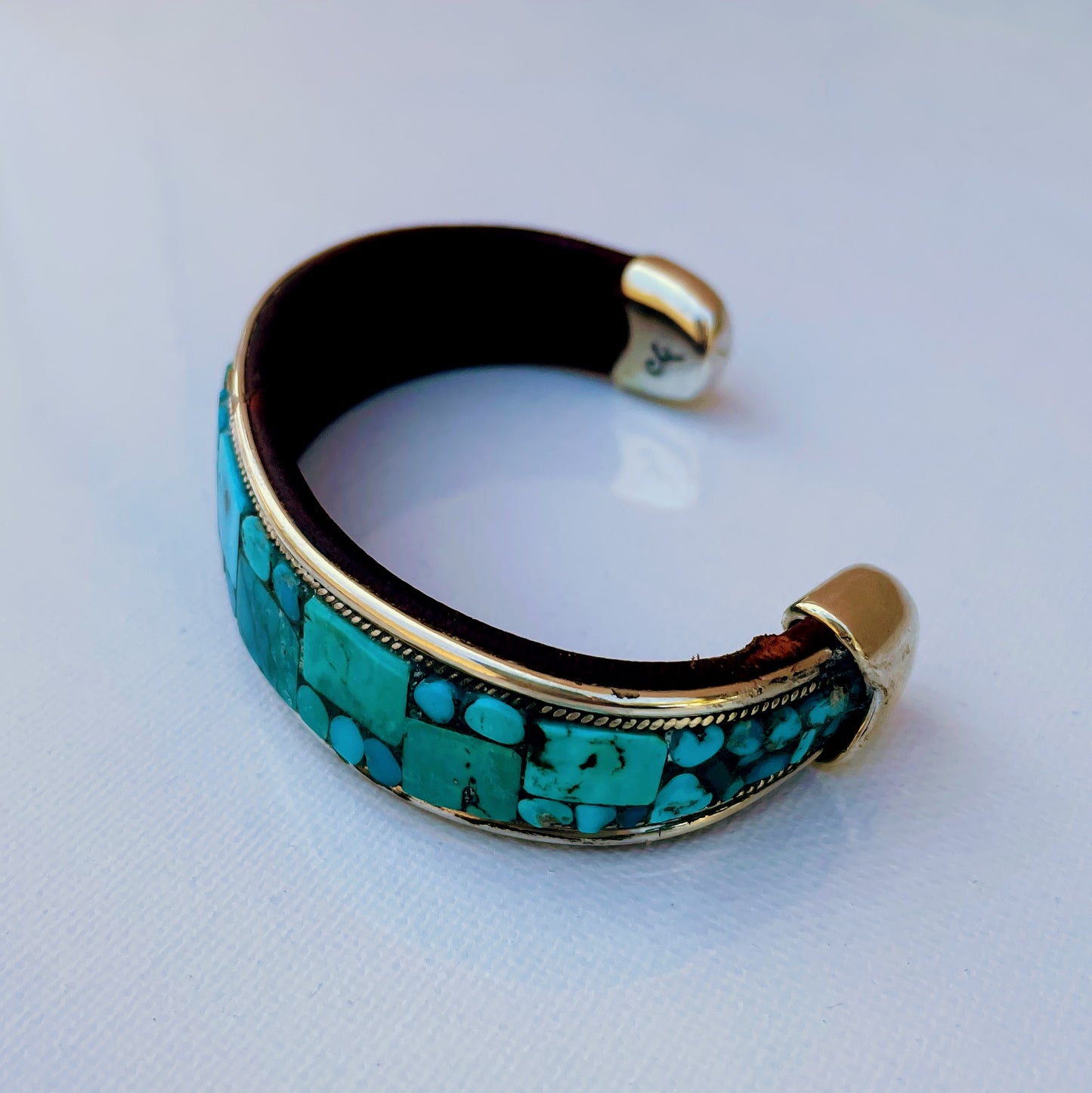 Turquoise Inlay Cuff