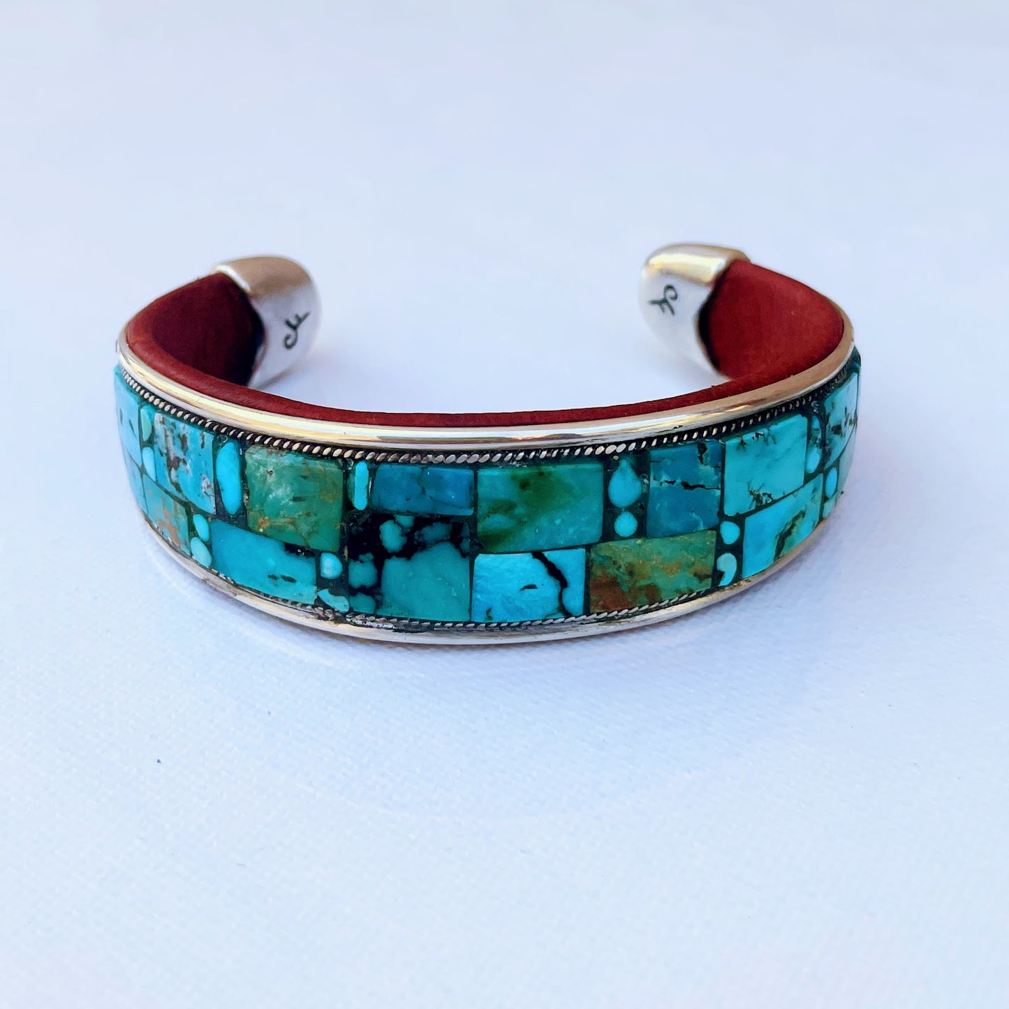Turquoise Inlay Cuff