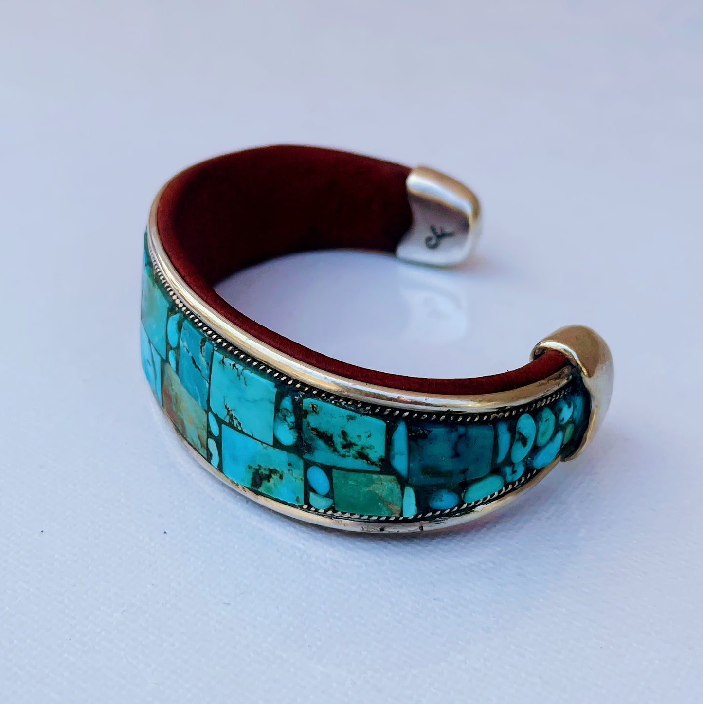 Turquoise Inlay Cuff