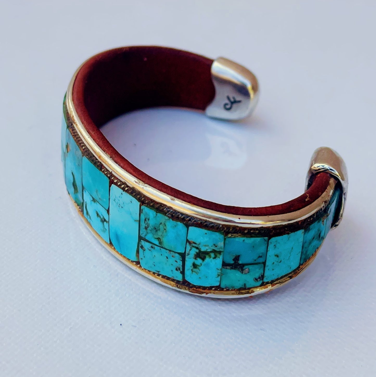 Turquoise Inlay Cuff
