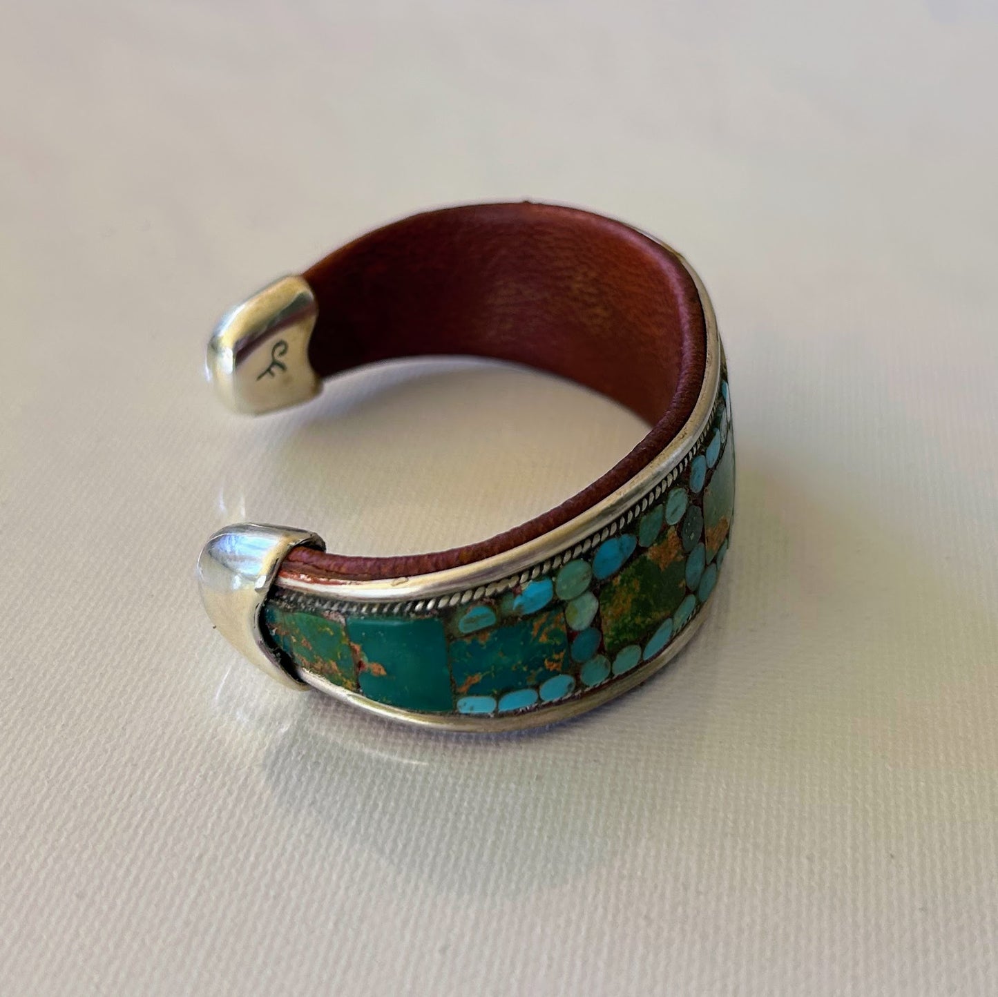 Turquoise Inlay Cuff
