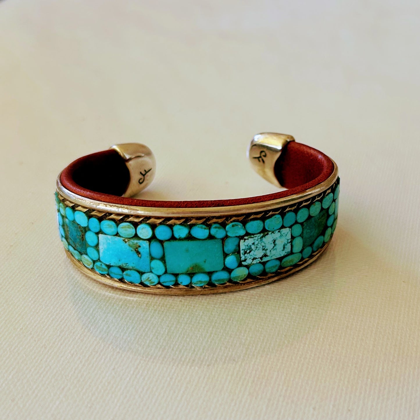 Turquoise Inlay Cuff