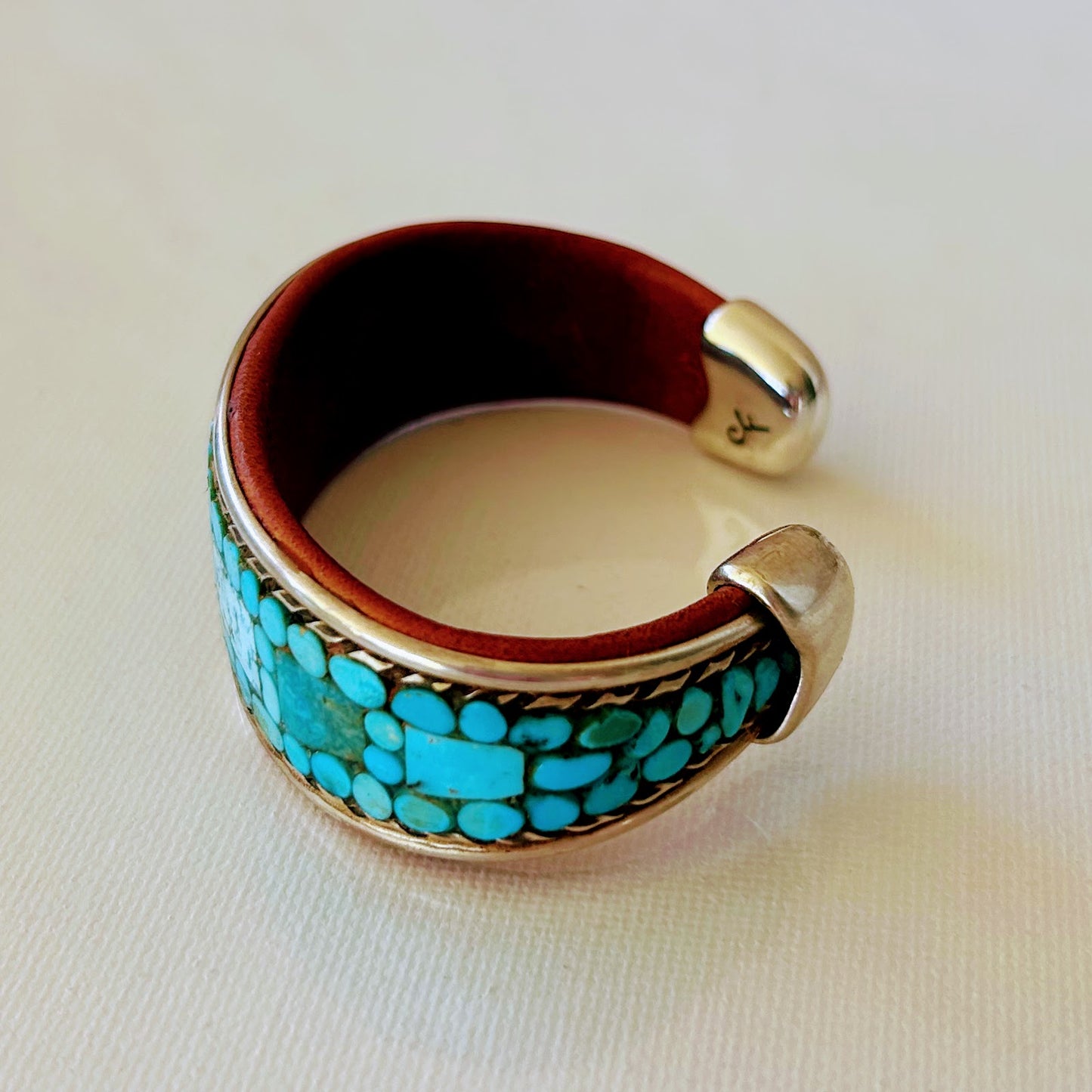 Turquoise Inlay Cuff