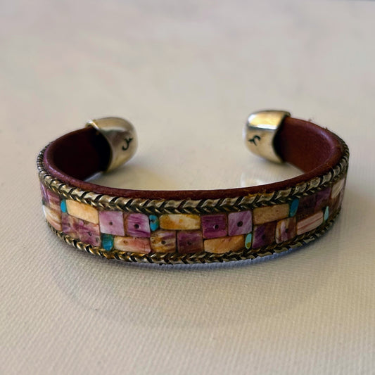 Spiny Oyster Inlay Cuff