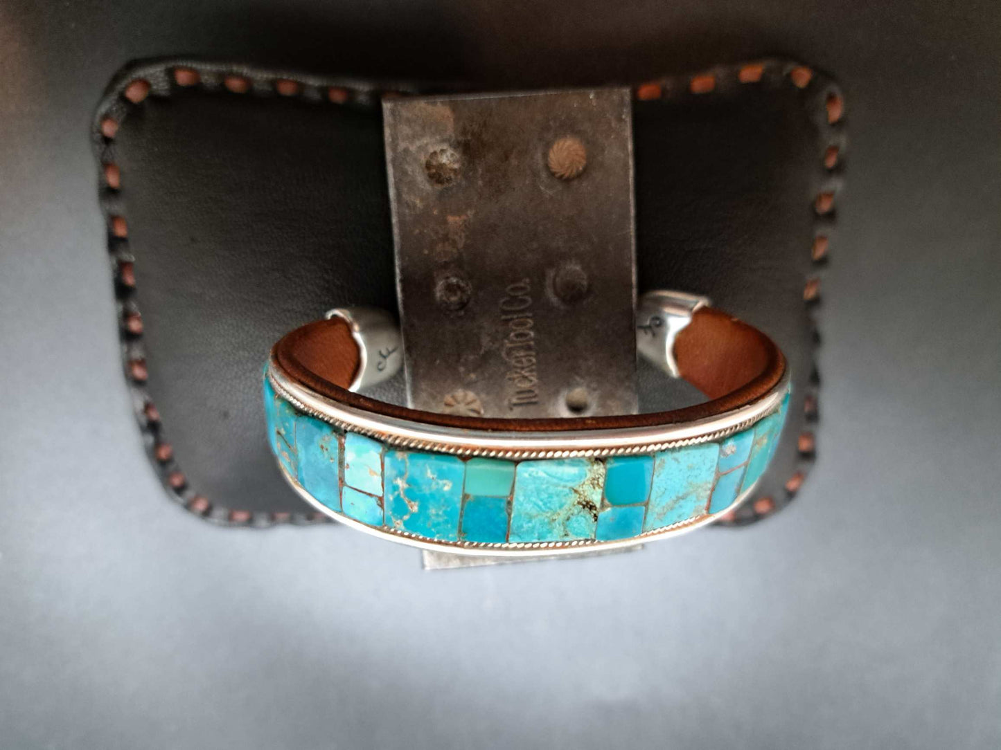 Turquoise Inlay Cuff