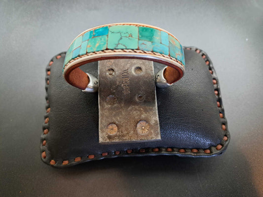 Turquoise Inlay Cuff