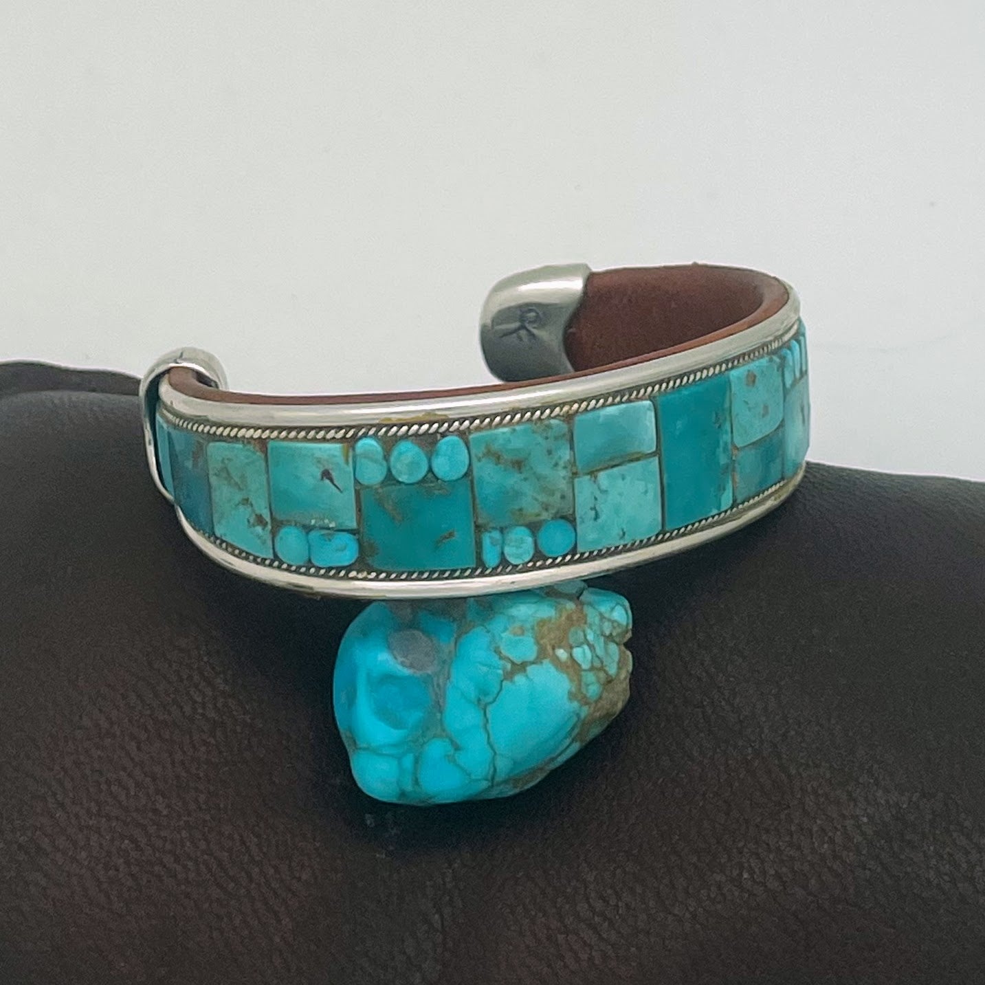 Turquoise Inlay Cuff