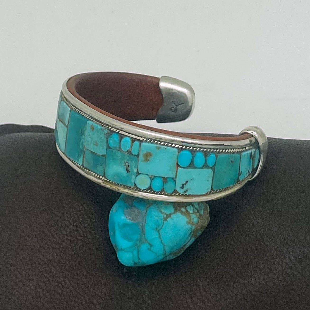 Turquoise Inlay Cuff